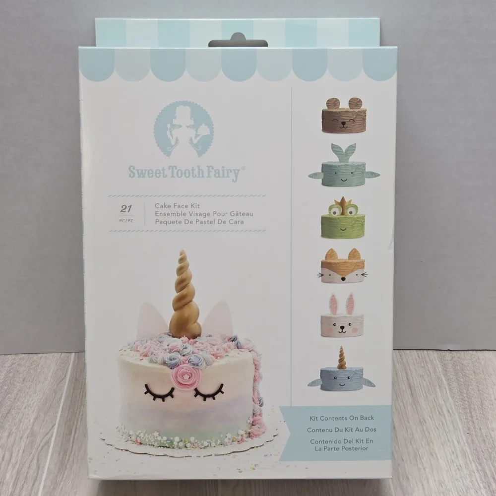 Sweet Sugarbelle Cake Face Kit Dream Big Set 21Pcs 341983 by American Crafts